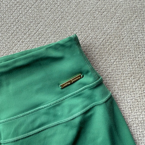 Women’s Gymshark Whitney Cycling Shorts - Blue & Green - Picture 3 of 6